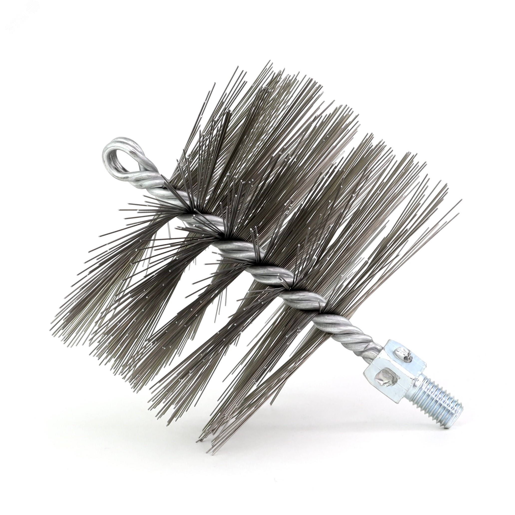 Изображение товара Щетка ерш Д130х95х160 для очистки котлов и дымоходов