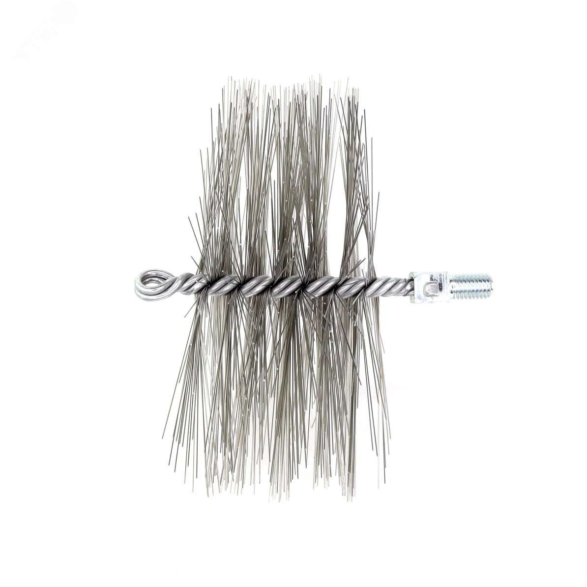 Изображение товара Щетка ерш для очистки котлов дымоходов и вентиляционных шахт М12 180 мм