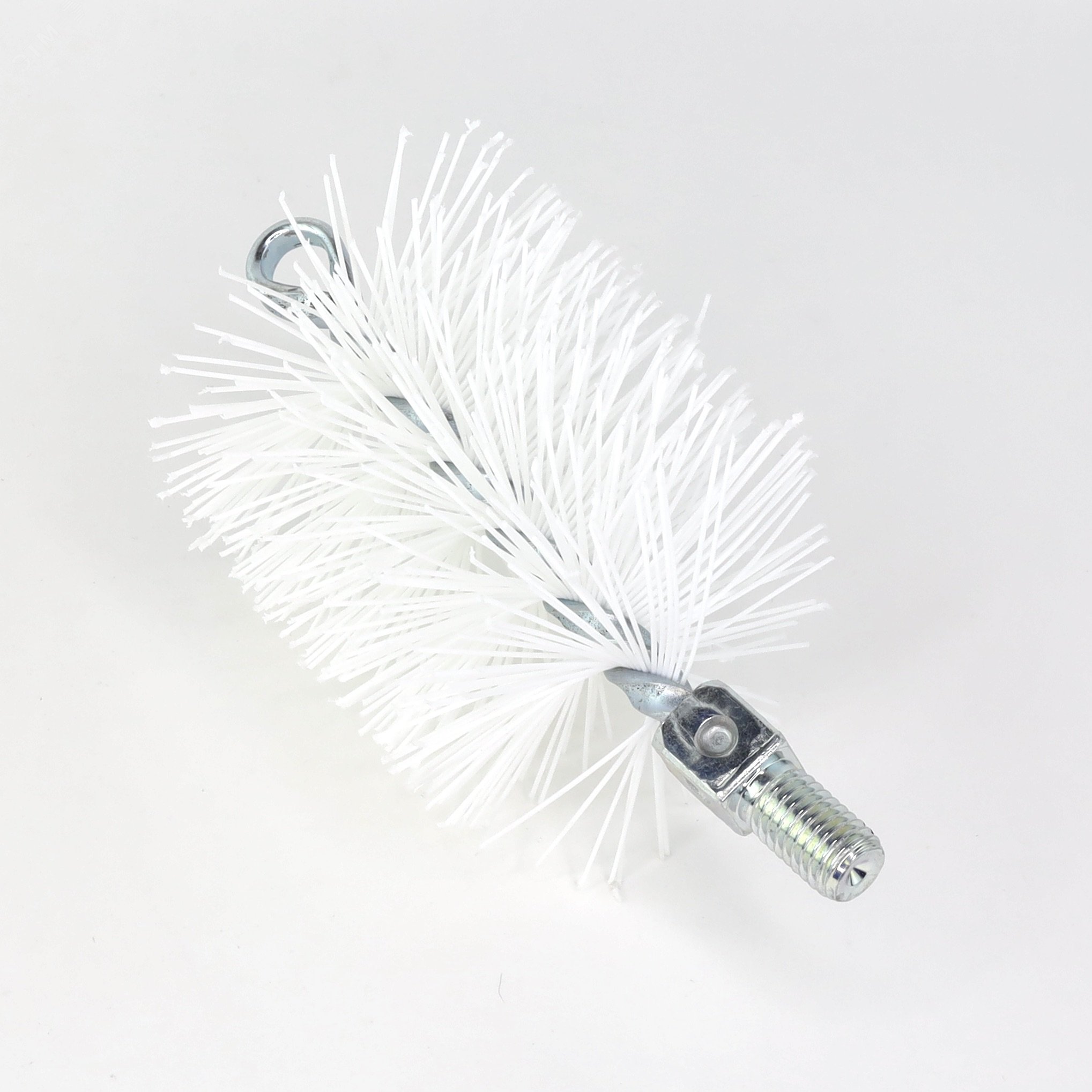 Изображение товара Щетка ерш Д80х95х160 с резьбой М12 для очистки котлов и труб