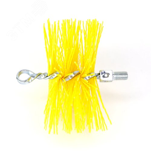 Изображение товара Щетка ерш д150x60x140, нейлон 1,80x1,30, м12 очистка котлов теплообменников дымоходов труб отверстий (шт)