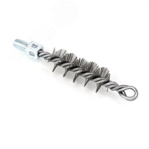 Изображение товара Щетка ерш Д30х95х160 сталь 0,35, посадка М12 резьба очистка котлов теплообменников дымоходов (шт)