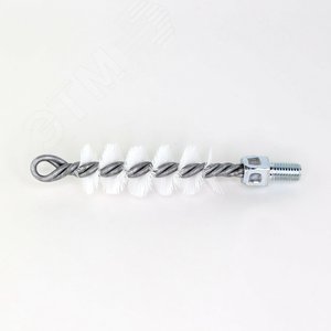 Изображение товара Щетка ёрш Д30х95х160 нейлон 0,40, посадка М12 резьба очистка котлов теплообменников дымоходов (шт)