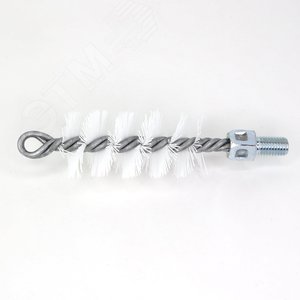 Изображение товара Щетка ёрш Д40х95х160 нейлон 0,60, посадка М12 резьба очистка котлов теплообменников дымоходов (шт)