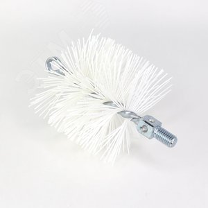 Изображение товара Щетка ерш Д100х95х160, нейлон 1,00, М12 очистка котлов теплообменников дымоходов труб отверстий (шт)