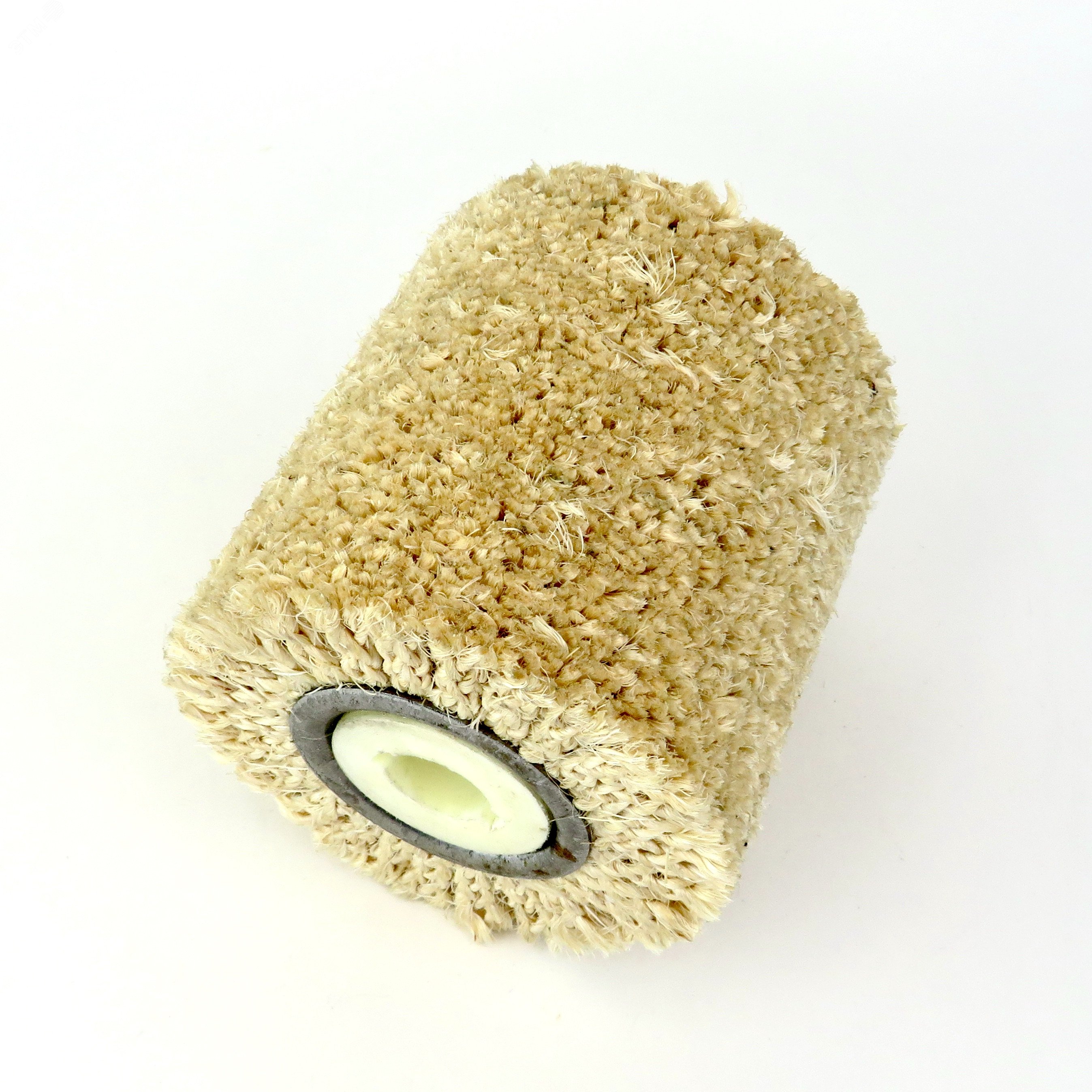 Изображение товара Щетка валик Д100*100*19+2 паза ворс сизаль корд код 6-039