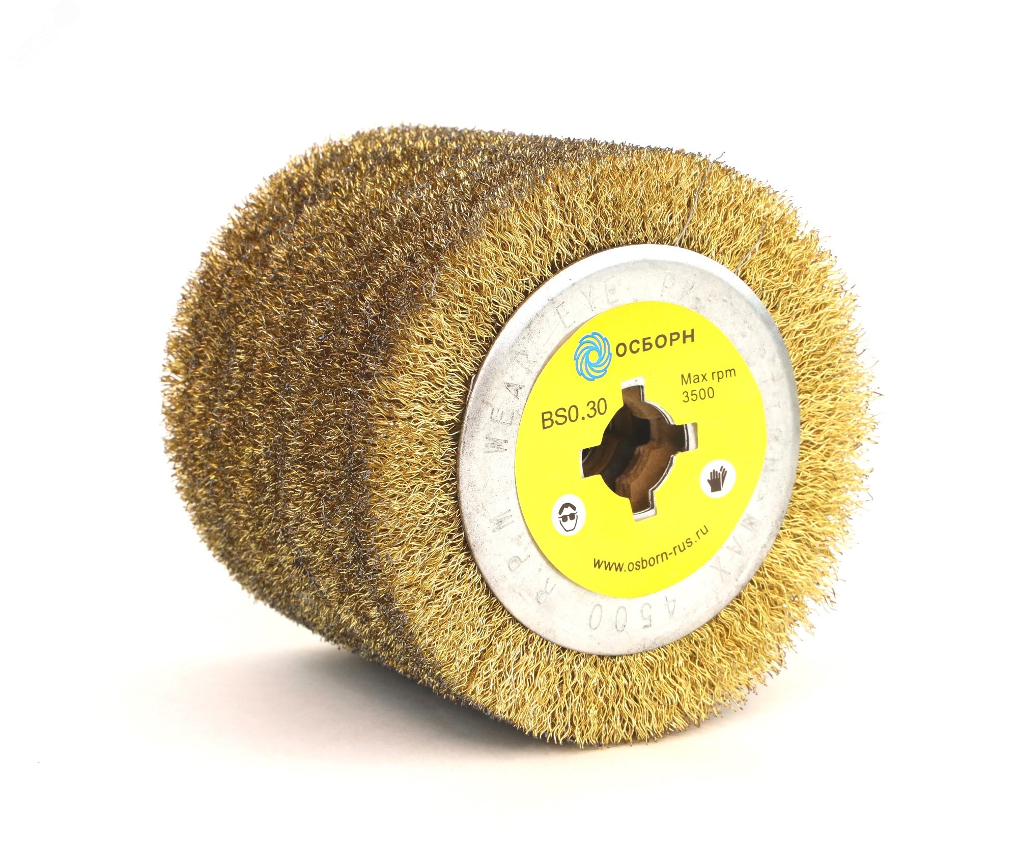 Изображение товара Щетка валик Д120x100x19 для шлифовки древесины