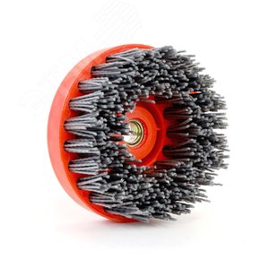 Изображение товара Щетка нейлоновая чашечная Д110xM14 P60 ворс полимер абразив по дереву на УПМ УШМ (6-003) (шт)