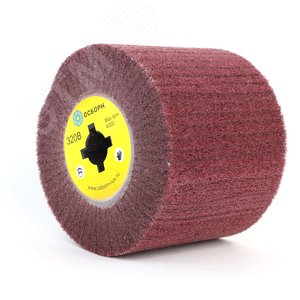 Изображение товара Валик Д120x100x19, нетканый материал с абразивом LP-320R по дереву для щеточных шлиф машин (6-064) (шт)