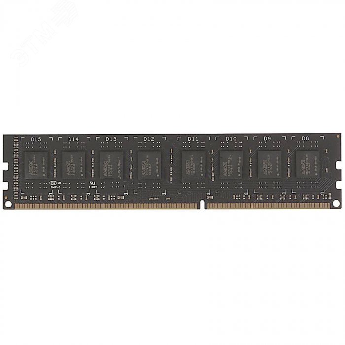 Изображение товара Модуль памяти 4GB Radeon R3 Value, DIMM DDR3, 1600 МГц, 12800 Мб/с (шт)