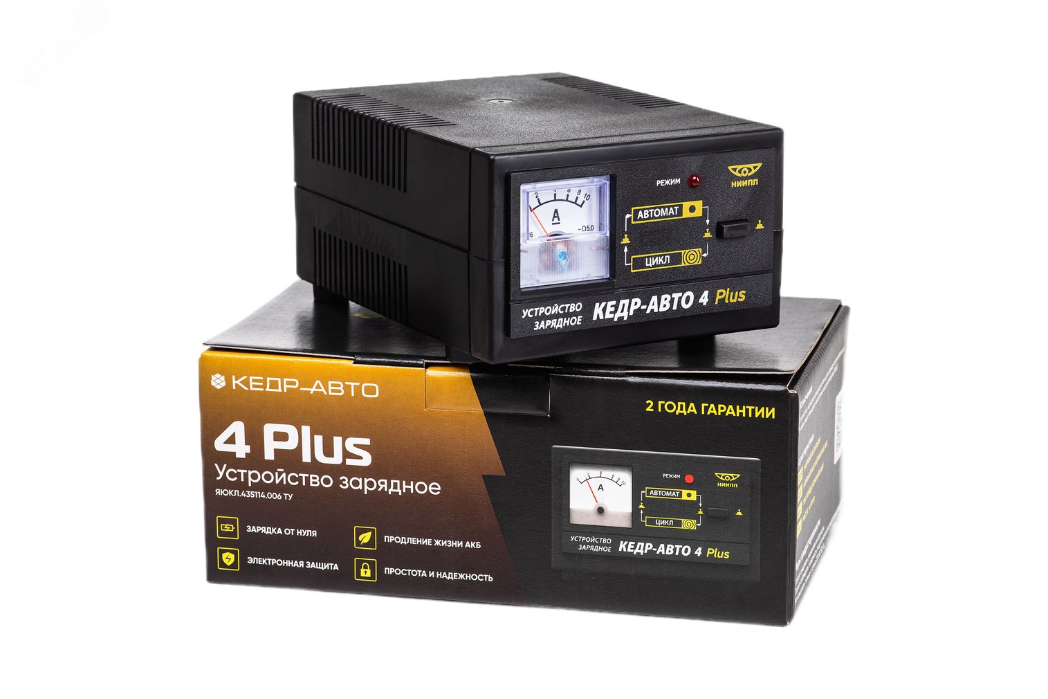 Изображение товара Зарядное устройство «Кедр-Авто» 4 Plus (шт)