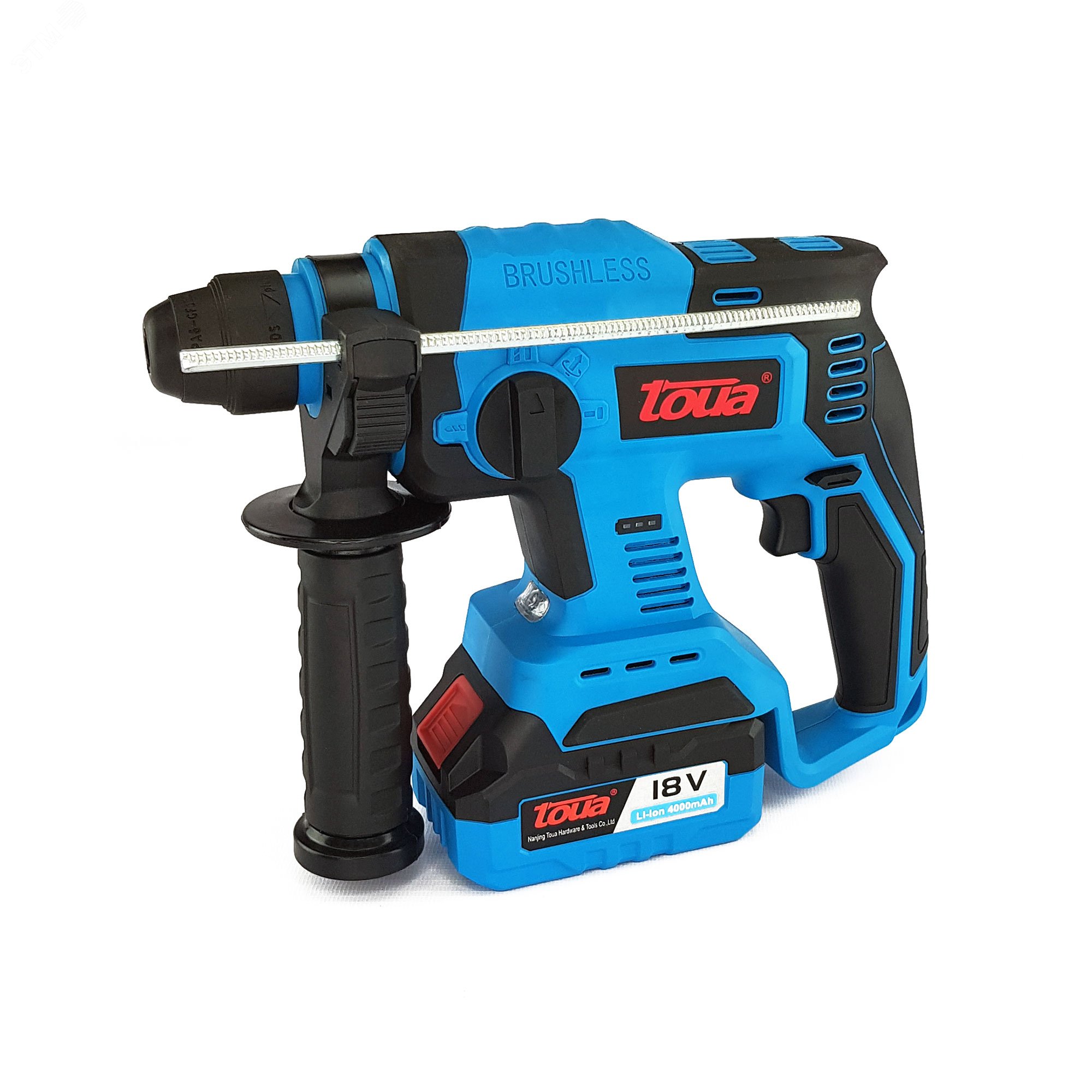 Изображение товара Аккумуляторный перфоратор Toua DBLH180 18V, 4Ач, SDS Plus, 4 режима