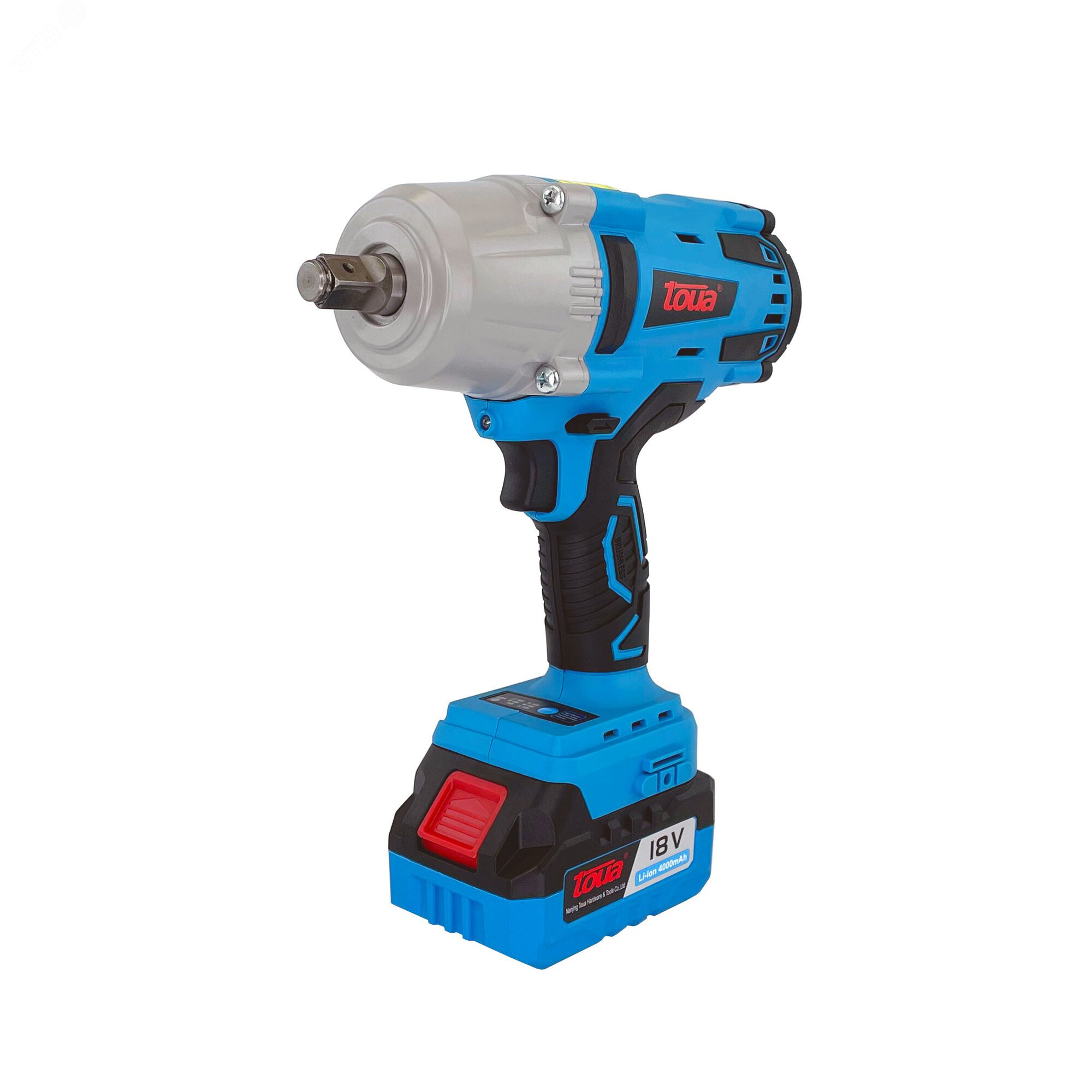 Изображение товара Гайковёрт импульсный аккумуляторный DBLW180B 18v 700 Нм Toua