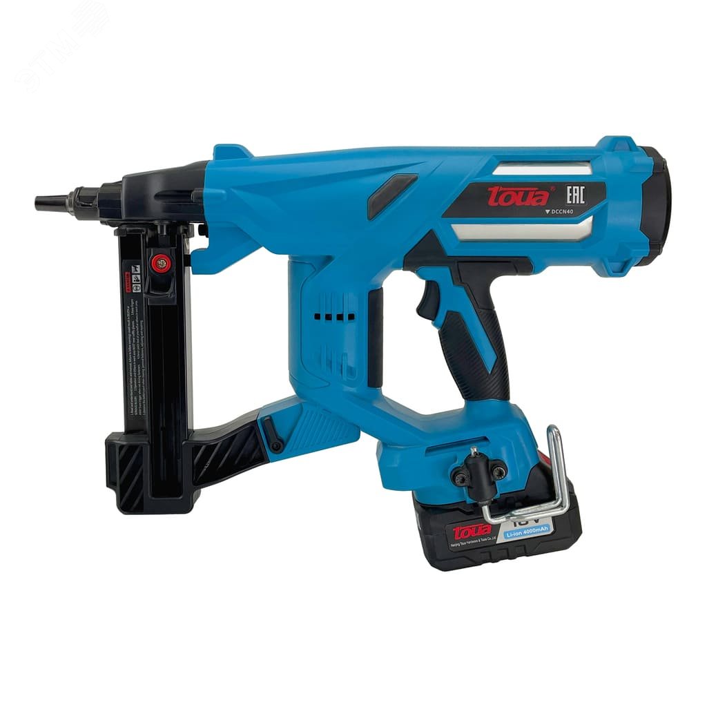 Изображение товара Аккумуляторный монтажный пистолет TOUA DCCN40 для бетона гипсокартона и труб
