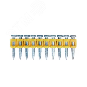 Изображение товара Гвозди усиленные для монтажного пистолета по бетону и металлу MG bullet point 3,05х25 мм (1000шт) (упак)