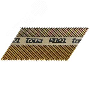 Изображение товара Гвозди реечные для нейлера ершеные гальванизированные D34 3,05х90 EG (2000шт.) (упак)