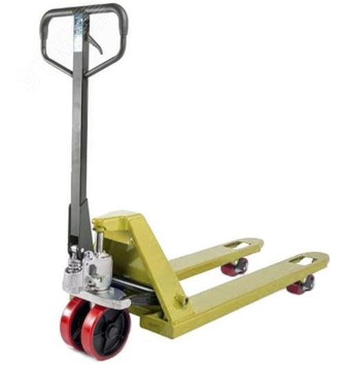 Изображение товара Тележка гидравлическая 2500 кг 1150 мм полиуретановые колеса TOR AC (серия J) (шт)