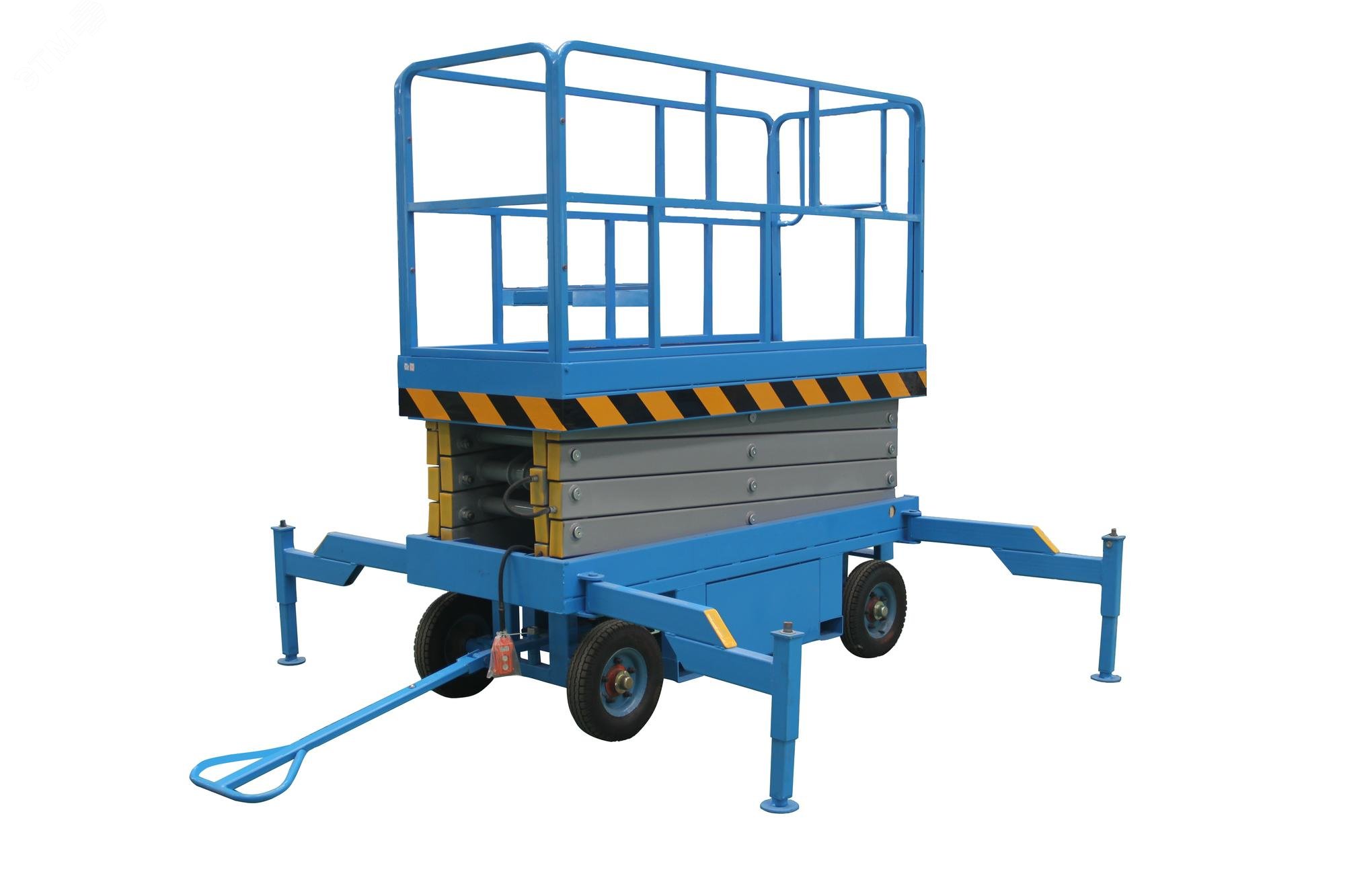 Изображение товара Подъемник ножничный передвижной 500 кг 9 м SJY-0,5-9AC от сети