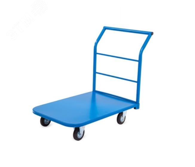 Изображение товара Платформенная тележка TOR ТП-2 600х900 грузоподъемность 435 кг пластиковые колеса