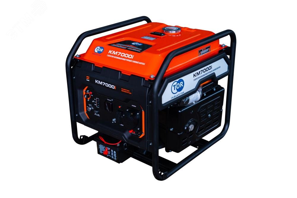 Изображение товара Генератор бензиновый инверторный TOR KM7000i 7 кВт с электростартером и баком 25л