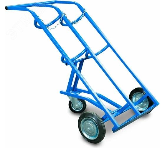 Изображение товара Тележка для газовых баллонов ГБ-2 2 баллона 250 литров литое колесо резина