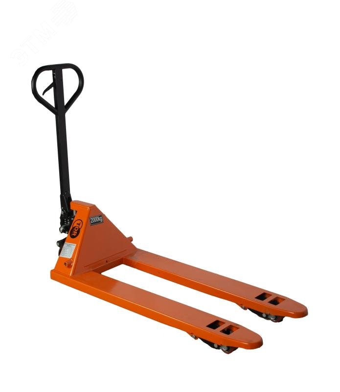 Изображение товара Тележка гидравлическая 2000 кг 1150 мм нейлоновые колеса TOR JC (шт)