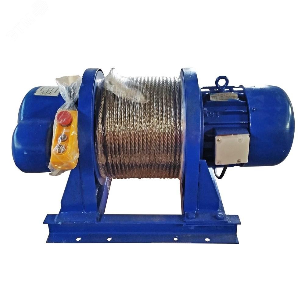 Изображение товара Электрическая лебедка TOR KDJ 2,0 тонны 100 метров 380V для грузоподъемных работ