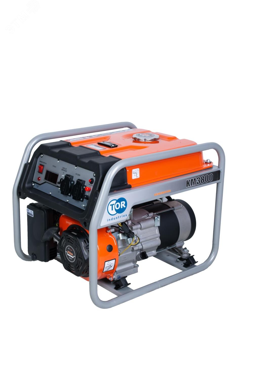 Изображение товара Генератор бензиновый KM3800H 2,5 кВт 220В 16 л с ручным запуском (шт)