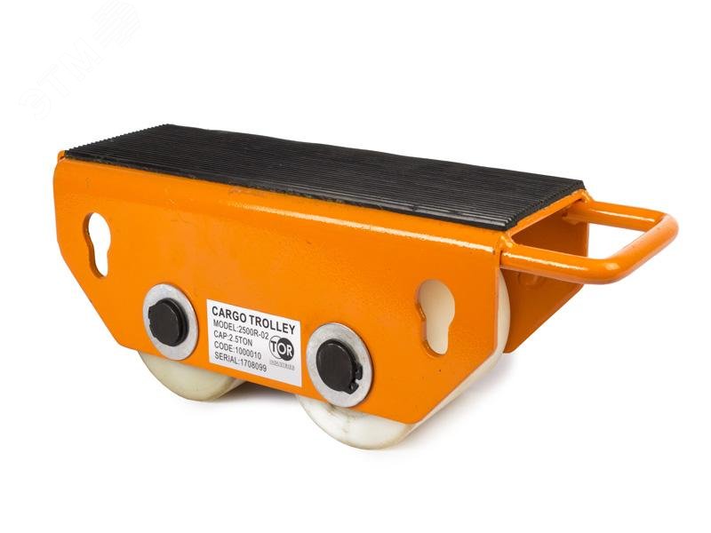 Изображение товара Роликовая платформа подкатная 2500R-02 грузоподъемностью 2,5 т для перевозки оборудования