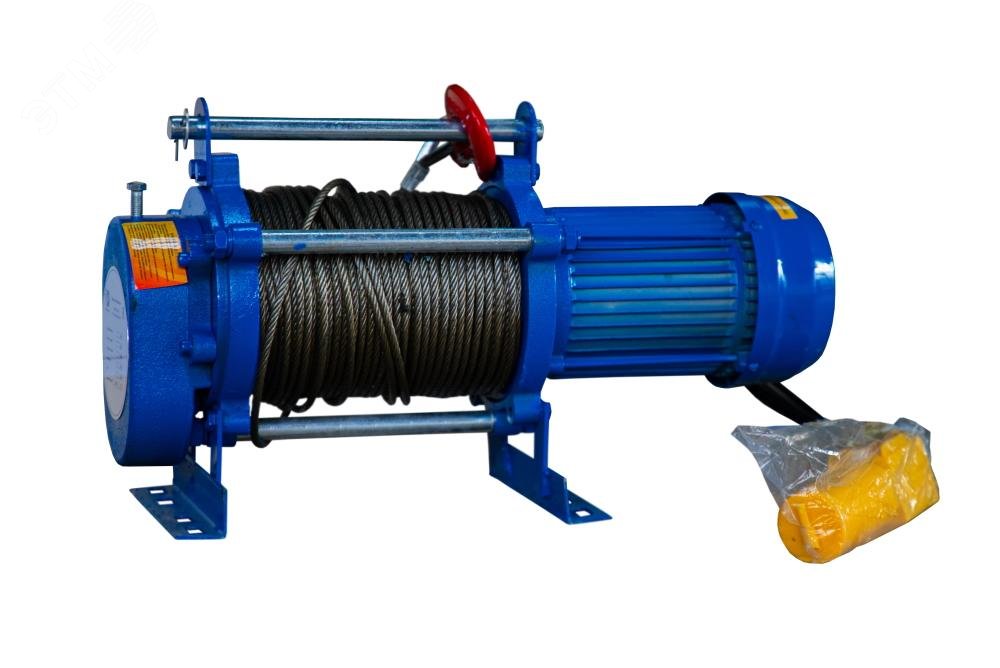 Изображение товара Электрическая лебедка ЛЭК-500 E21 500 кг 30 м труба 220 В для грузоперевозок