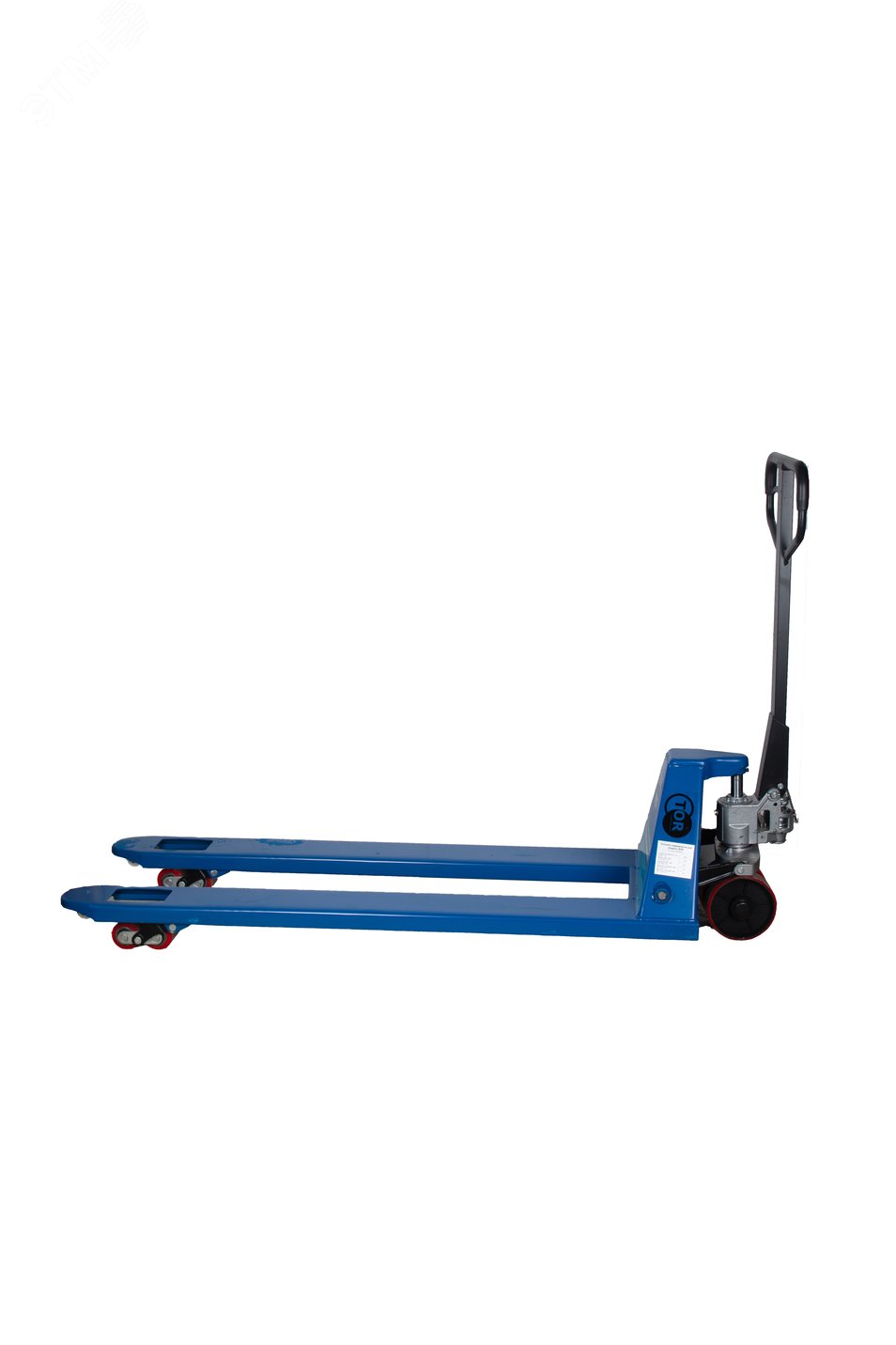 Изображение товара Гидравлическая тележка TOR RHP 2500 кг 1500 мм с полиуретановыми колесами