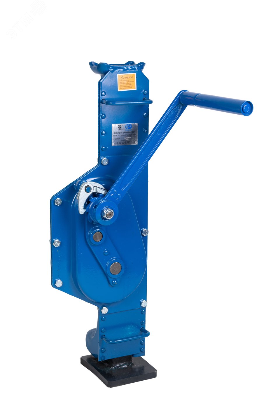 Изображение товара Реечный домкрат TOR ДР 10000 10 тонн промышленный высокопрочный