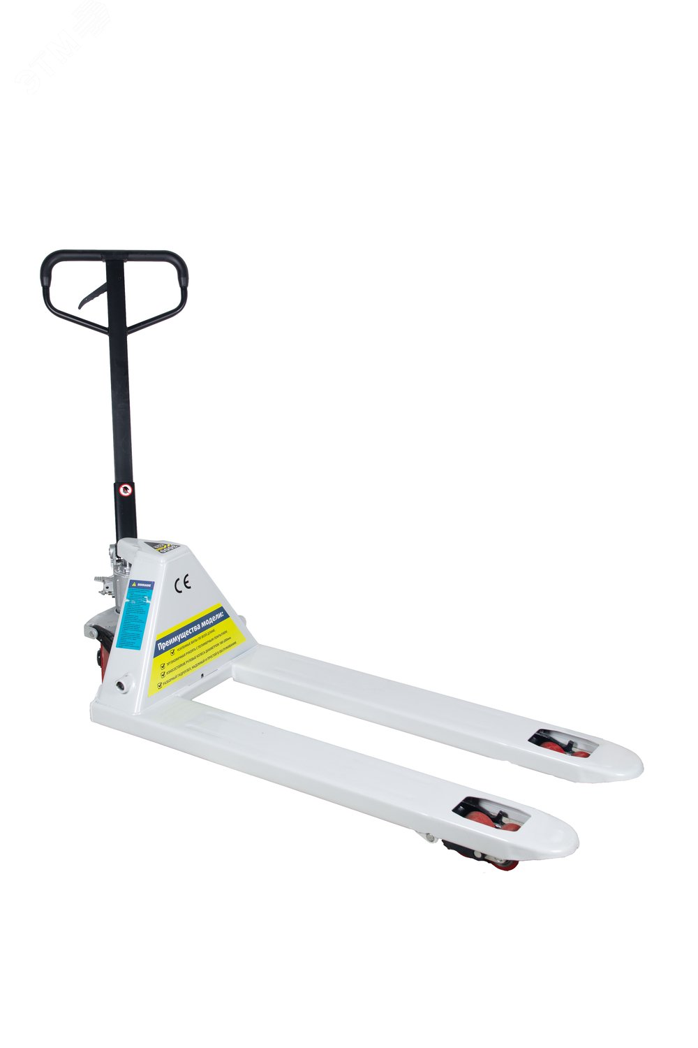 Изображение товара Гидравлическая тележка TOR RHP(BF) 3000 кг, полиуретановые колеса