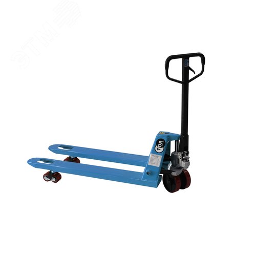 Изображение товара Тележка гидравлическая 3500 кг 1150 мм PWH35-II (полиуретановые колеса) (шт)