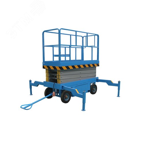 Изображение товара Подъемник ножничный передвижной 500 кг 9 м SJY-0,5-9AC (от сети) (Y) (шт)