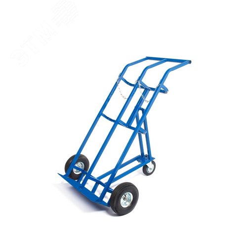 Изображение товара Тележка для газовых баллонов ГБ-2, 2 баллона 250 пневмо колеса 160 поворотное (шт)