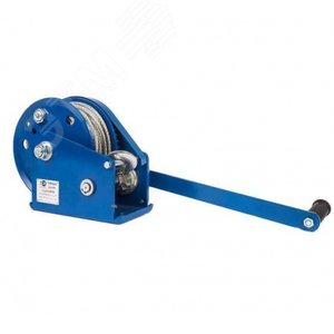 Изображение товара Лебедка ручная ЛБ-1200 (BHW) г/п 0,54 т длина троса 20 м (шт)