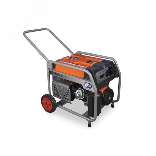 Изображение товара Генератор бензиновый KM11000H 8,0 кВт 220В 27 л с электростартером и колесами (шт)