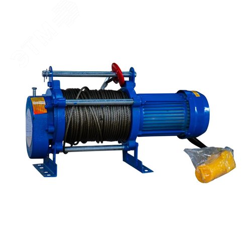 Изображение товара Лебедка ЛЭК-500 E21 (KCD) 500 кг 220 В с канатом 30 м (T) (шт)