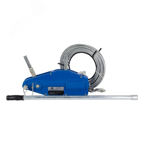 Изображение товара Лебедка рычажная тросовая МТМ 800 0,8 т L=20м (шт)