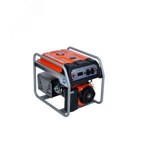 Изображение товара Генератор бензиновый KM6500H 5,0 кВт 220В 27 л с ручным запуском (шт)