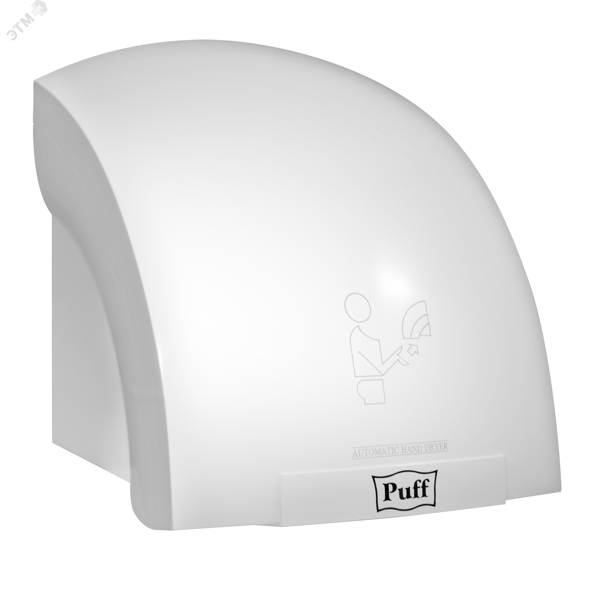 Изображение товара Электросушилка для рук PUFF-8975 1.2кВт - высокая скорость сушки