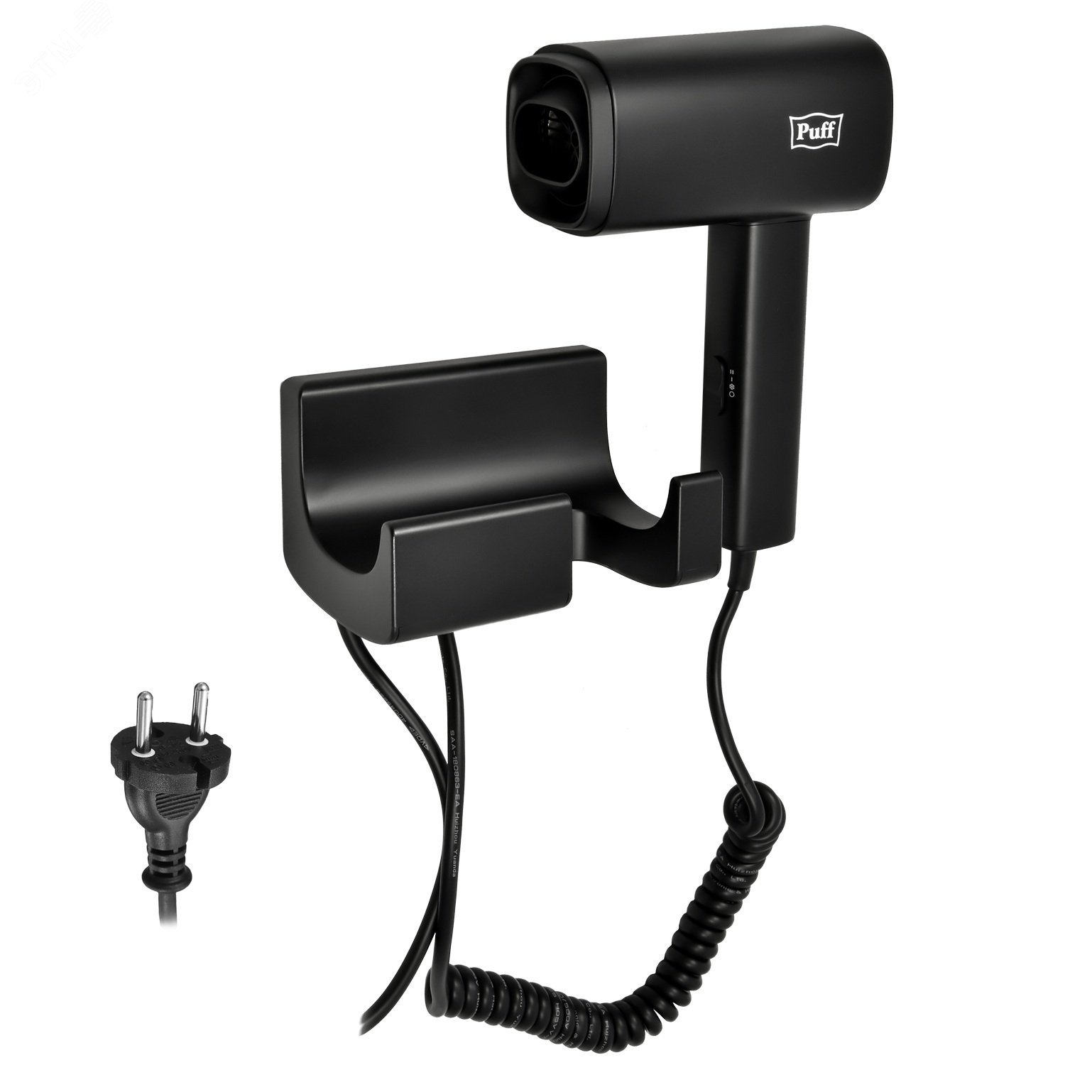 Изображение товара Фен для волос настенный Puff-1601Вl (шт)