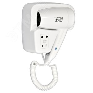 Изображение товара Фен для волос настенный Puff-1200B 1.2 кВт (шт)