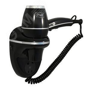Изображение товара Фен для волос настенный Puff-1800ВlB 1.8 кВт (шт)