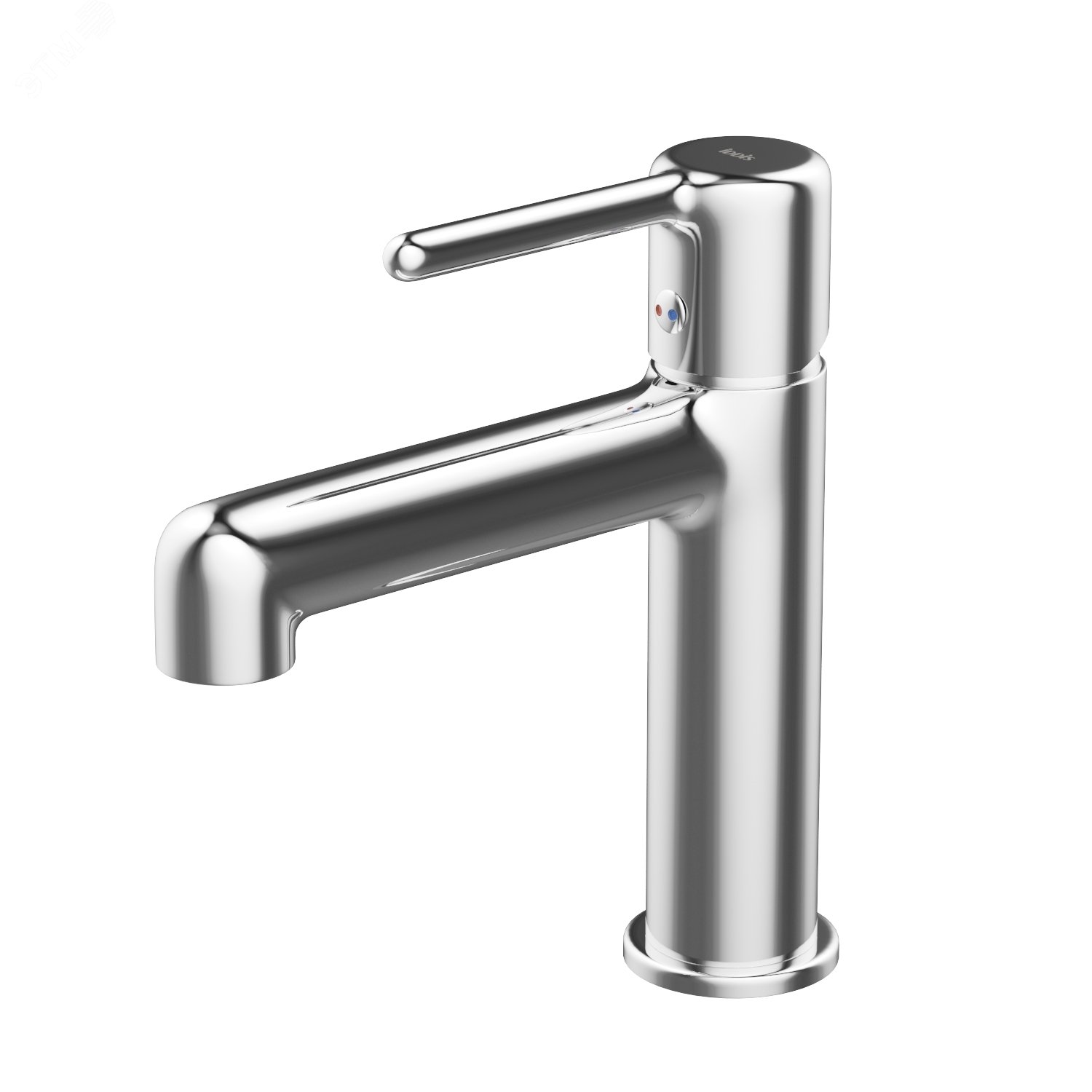 Изображение товара Смеситель для умывальника Aiger с хромом компактный и элегантный