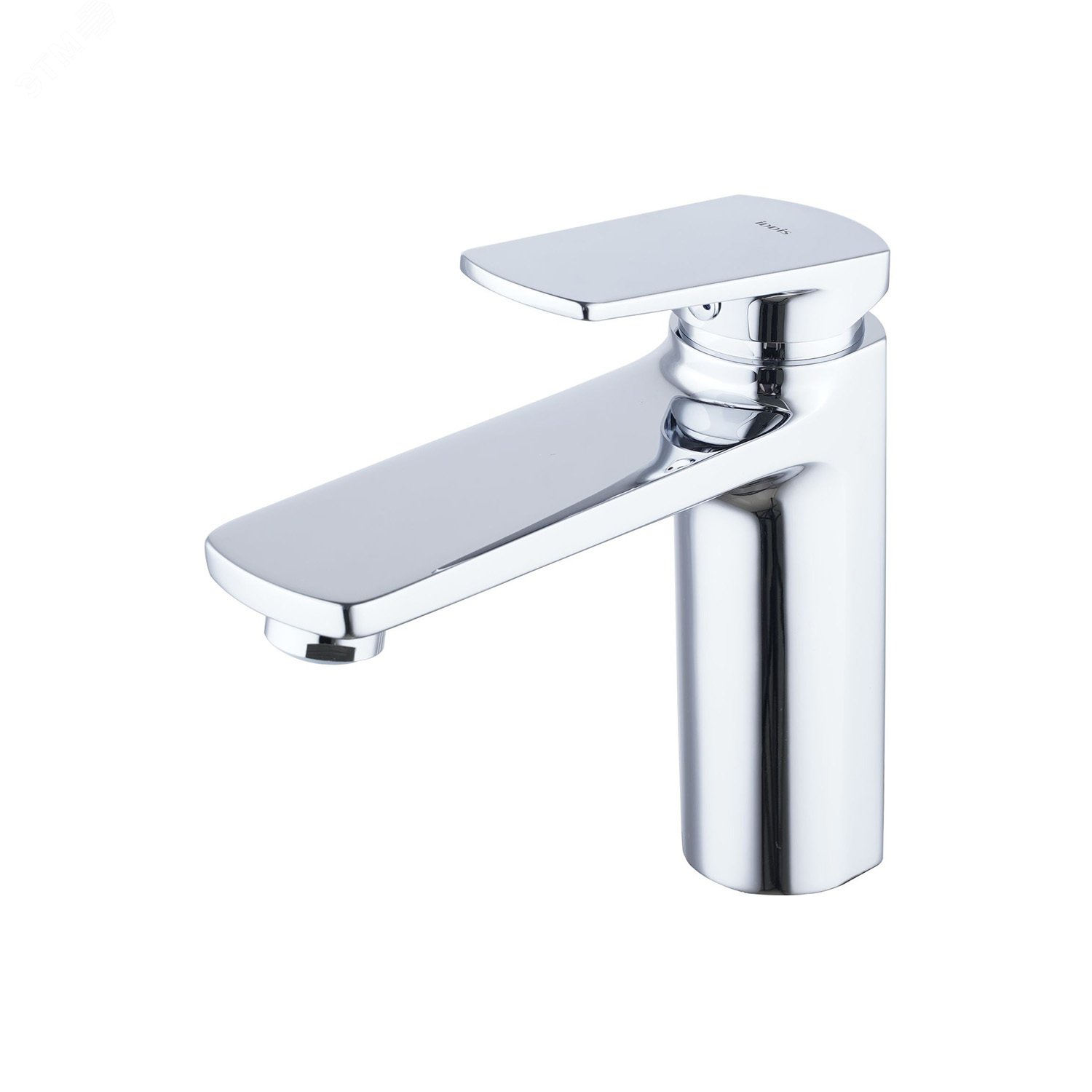 Изображение товара Глянцевый хромированный смеситель для умывальника Ever однозахватный