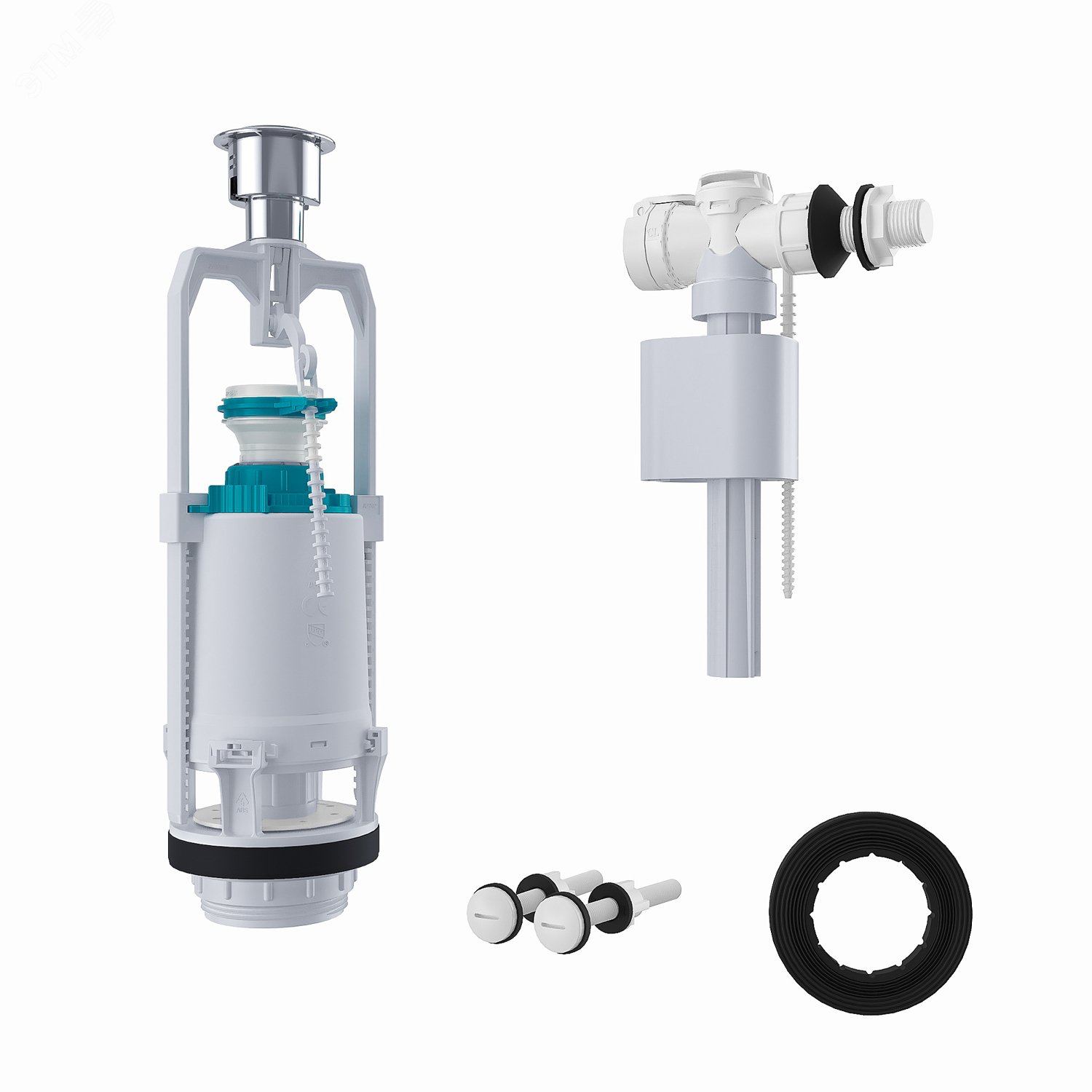 Изображение товара Арматура смывная боковая 1-уровневая тип А IDDIS