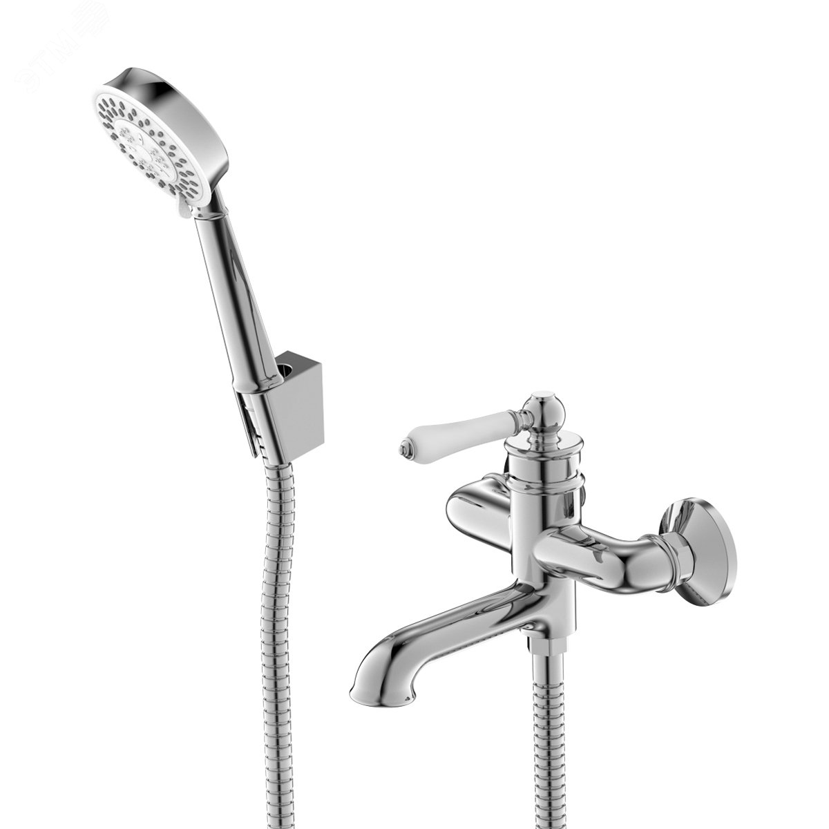 Изображение товара Смеситель для ванны с керамическим дивертором Oxford