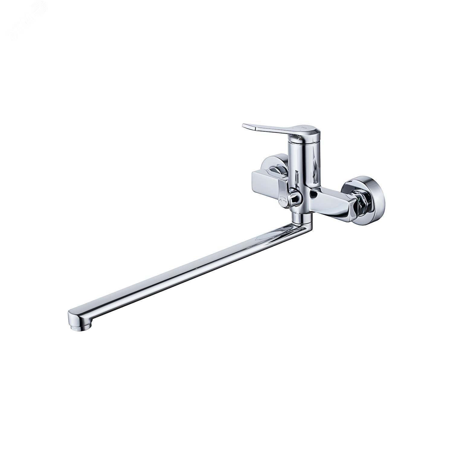 Изображение товара Смеситель для ванны с длинным изливом Parker глянцевый хром