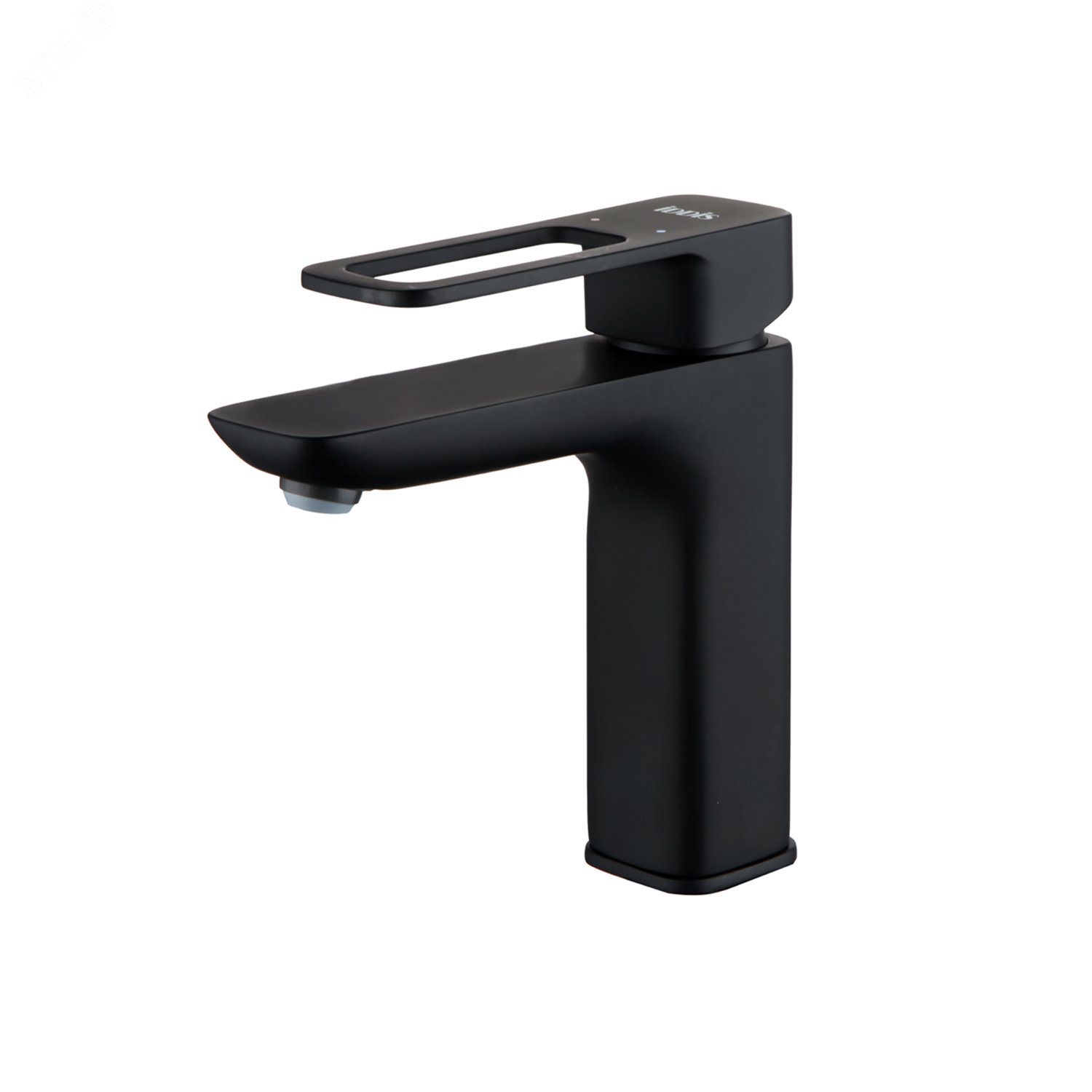 Изображение товара Однозахватный смеситель для умывальника черный Slide